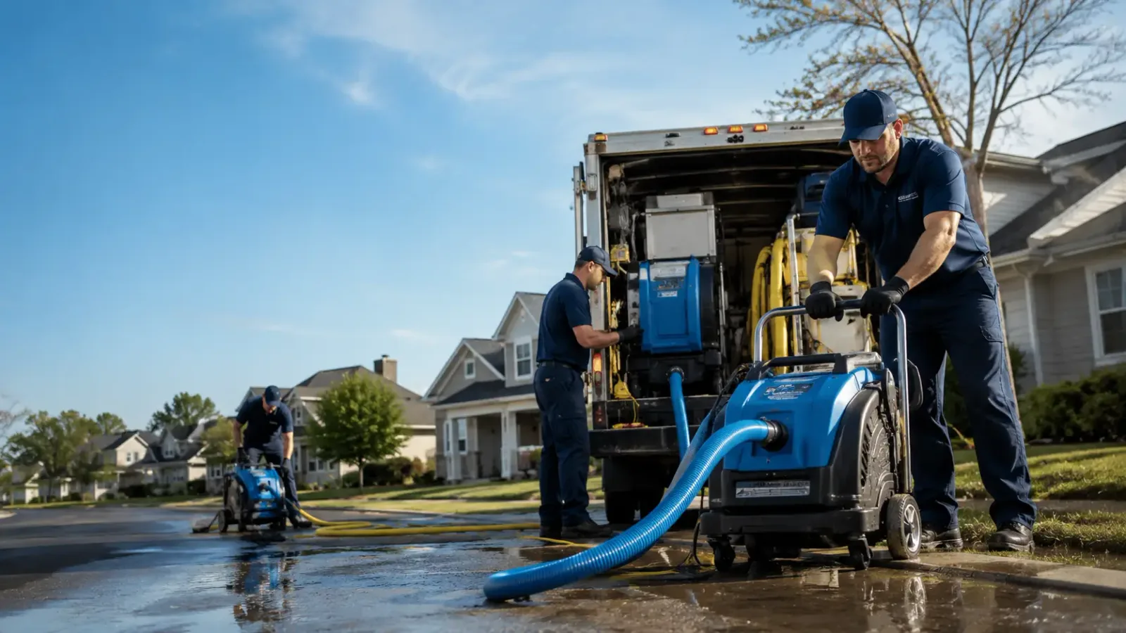 Flood Damage Cleanup in Natural Dam, AR